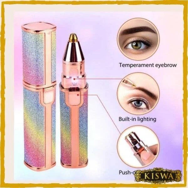 2-in-1 LED Precision Trimmer – Tool for Face & Eyebrows {30% Off Spacial }