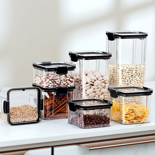 6pcs Masala Box Set - Pure Plastic - Food Grade Material -