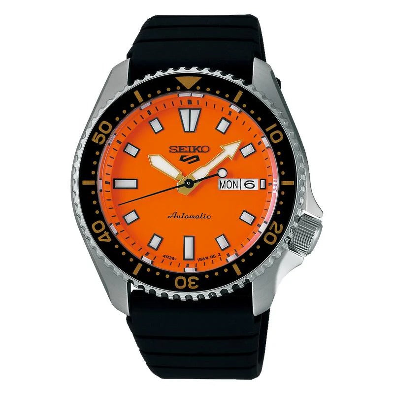 Seiko 5 Sports GMT "Mikan Orange" SKX Re-Interpretation Men's Automatic Watch – SSK005