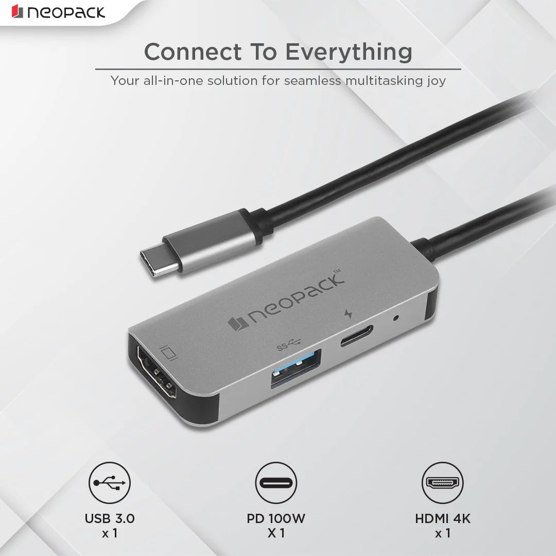 USB Hub 4-in-1 / 3-in-1 – High-Speed Multiport USB Splitter for Laptops, PCs & More
