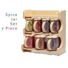 6pcs Masala Box Set - Pure Plastic - Food Grade Material -